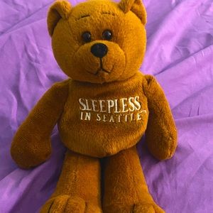 RARE Vintage 1999 Sleepless In Seattle Teddy Bear Promo Item 90s 🧸